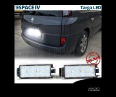 Luci TARGA LED per Renault Espace 4 CANbus 6500K