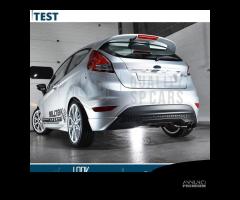 TERMINALI di Scarico NERI per FORD FIESTA ST MK6