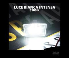 Luci TARGA LED CITROEN C3 III Placchette Bianche