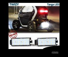 Luci TARGA LED per Renault Twizy PLACCHETTE Canbus