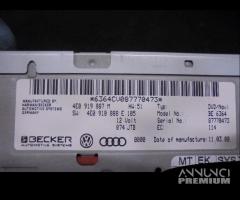 LETTORE CD NAVIDATORE - MMI AUDI A8 4E 2008