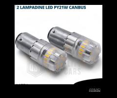 Lampadine LED PY21W BAU15S CANbus Potente 6500K