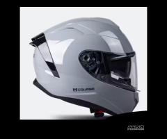 Casco Integrale Course Raider Evo Grigio Lucido