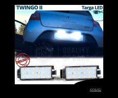 Luci TARGA LED per Renault Twingo 2 PLACCHE Canbus