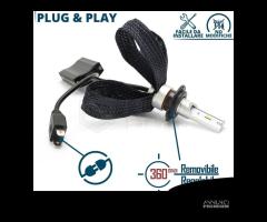 Kit Luci LED per Peugeot 807 ANABBAGLIANTI CANbus - 6