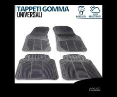 Set Tappetini Auto in GOMMA Universali Sagomabili