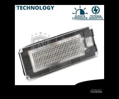 Luci TARGA LED PER Fiat Ducato 4 Placchette CANbus