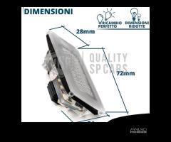 Luci TARGA LED PER Fiat Ducato 4 Placchette CANbus - 10