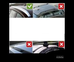 Barre Portatutto per Peugeot 3008 Alluminio Nero