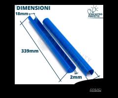 COVER Barre Radiatore per Bmw Serie 6 GT G32 BLU - 8