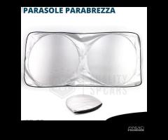 Parasole Auto Struttura in ACCIAIO Parabrezza XL