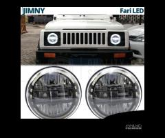 FARI LED DRL Omologati Per SUZUKI JIMNY Angel Eyes