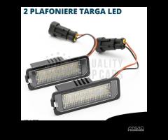 Placchette LED Luci TARGA PER VW Fox CANbus 6.500K