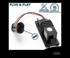 Placchette LED Luci TARGA PER VW Fox CANbus 6.500K