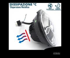 2 Fari Full LED 7'' per Volkswagen Golf MK1 6500K - 10