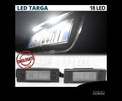 Placchette Luci Targa LED per PEUGEOT 508 Canbus