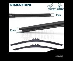 Spazzole Tergicristallo per Citroen C1 C2 HEYNER - 10