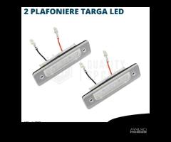 2 Placchette Targa LED Canbus per BMW SERIE 7 E23