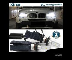 Kit ANABBAGLIANTI FULL LED H7 Bmw X3 E83 CANBUS