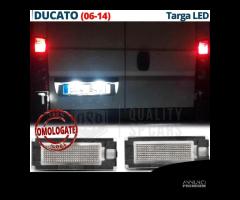 Luci TARGA LED PER Fiat Ducato 3 Placchette CANbus