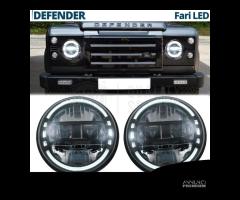 FARI LED DRL Omologati per LAND ROVER DEFENDER