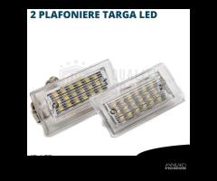 Luci TARGA LED PER BMW X5 E53 Placchette CANbus