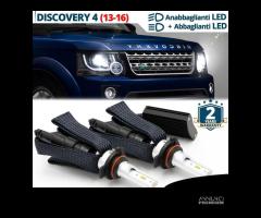 Kit LED HIR2 per Fari Land Rover Discovery 4 6500K