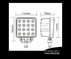 Faretti LED 48W per MITSUBISHI SUV supplementari - 6