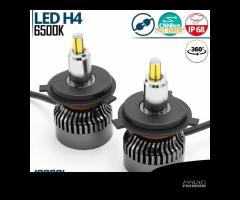 Kit Lampade LED H4 per LENTICOLARE 360° 12000 Lume