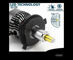 Kit Lampade LED H4 per LENTICOLARE 360° 12000 Lume - 8