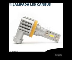 Lampada Full LED H11 Luce Potente Bianca 6500K