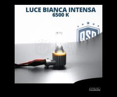 Lampada Full LED H11 Luce Potente Bianca 6500K - 8