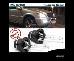 2 Lampadine XENON D2S 6000k per MERCEDES ML W163