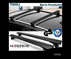 Barre Portatutto per KGM TIVOLI in Alluminio Nero