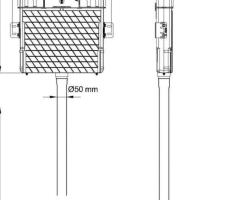 Cassetta incasso T111-001 - 2