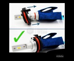 ADATTATORI montaggio KIT LED H7 per OPEL ASTRA G