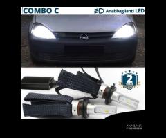 Kit LED CANbus per Opel Combo C Luci Bianco Ghiacc