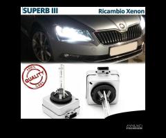 Lampadine BI XENON D3S 6000K per SKODA SUPERB 3