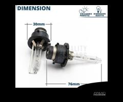 Lampadine XENON D2S per Alfa Romeo 147 35W 6000K - 9