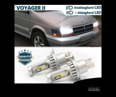 Kit LED H4 CHRYSLER VOYAGER 2 Luci CANbus 6500K