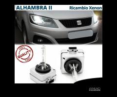 2 Lampadine BI-Xenon D3S 6000K per Seat Alhambra 2