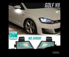 Luci LED Sotto Specchietti Vw Golf 7 CANbus 6500K