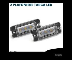 Luci TARGA FULL LED Mercedes ML Placchette CANBUS