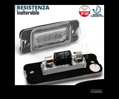 Luci TARGA FULL LED Mercedes ML Placchette CANBUS