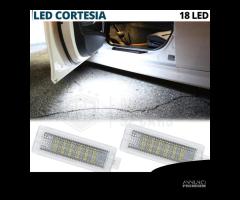 Luci Cortesia LED Per LAND ROVER Sottoporta Bianca