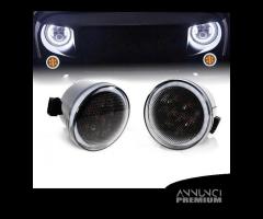 Kit 4 FRECCE LED Per Jeep WRANGLER JK Lente Nera - 7