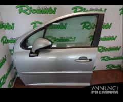 PORTA ANTERIORE SINISTRA PER PEUGEOT 207 2006