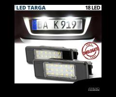 Placchette Targa LED per PEUGEOT 308 Luce Bianca