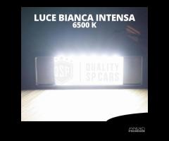 Placchette Targa LED per PEUGEOT 308 Luce Bianca