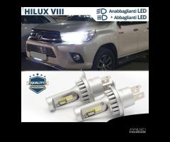 Kit LED H4 Per Toyota Hilux VIII ANABBA+ABBAGL